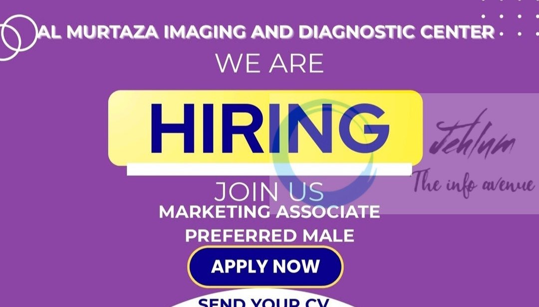 Al Murtaza Imaging and Diagnostic Center AMIDC Srinagar marketing associate job opportunities 2025