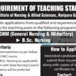 MB Institute of Nursing and Allied Sciences MBINAS Ganderbal teaching staff job opportunities 2025