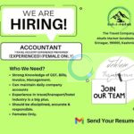 ROOH-E-KASHMIR REK SRINAGAR FEMALE ACCOUNTANT JOB OPPORTUNITIES 2025