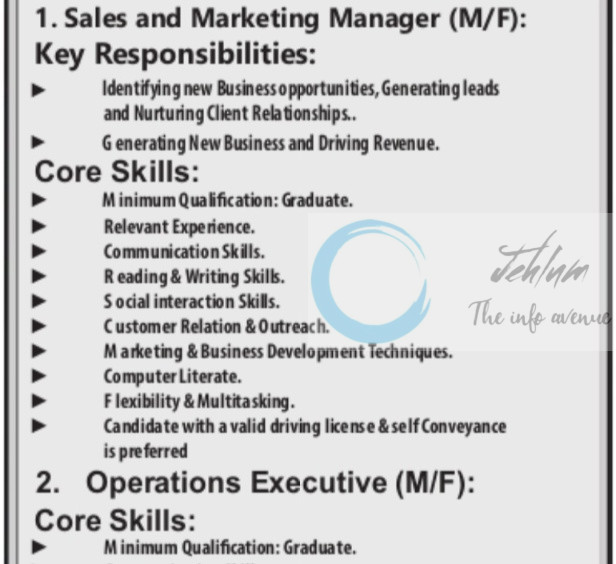 R6 Technologies Pvt Ltd Srinagar Sales and Marketing Manager/ Operations Executive Jobs Opportunities 2026