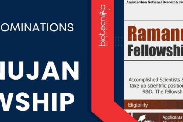 Anusandhan National Research Foundation ANRF Ramanujan Fellowship opportunities 2025–26