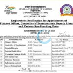 Central University of Kashmir Cuk non teaching employment opportunities notice 01 of 2026