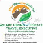 Stay Paradise Holidays SPH srinagar Travel Executive job opportunities 2026