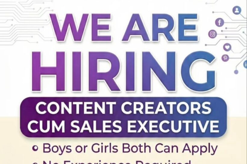 Kashxmedia srinagar Content Creators cum Sales Executive job opportunities 2026