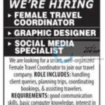 Kashmir Travelify srinagar TRAVEL COORDINATOR/GRAPHIC DESIGNER/SOCIAL MEDIA SPECIALIST job opportunities 2026