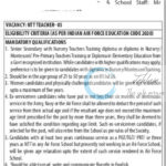 Air Force School Awantipur AFS STAFF JOB OPPORTUNITIES 2026