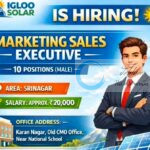 Igloo Solar Srinagar Marketing Sales Executive job opportunities 2026