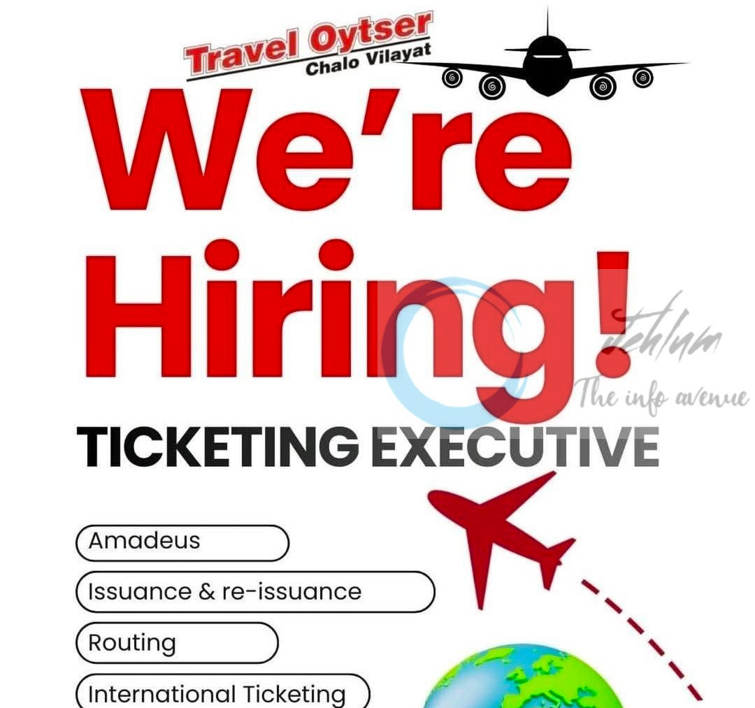 Travel Oytser TO International Ticketing Executive job opportunities 2026