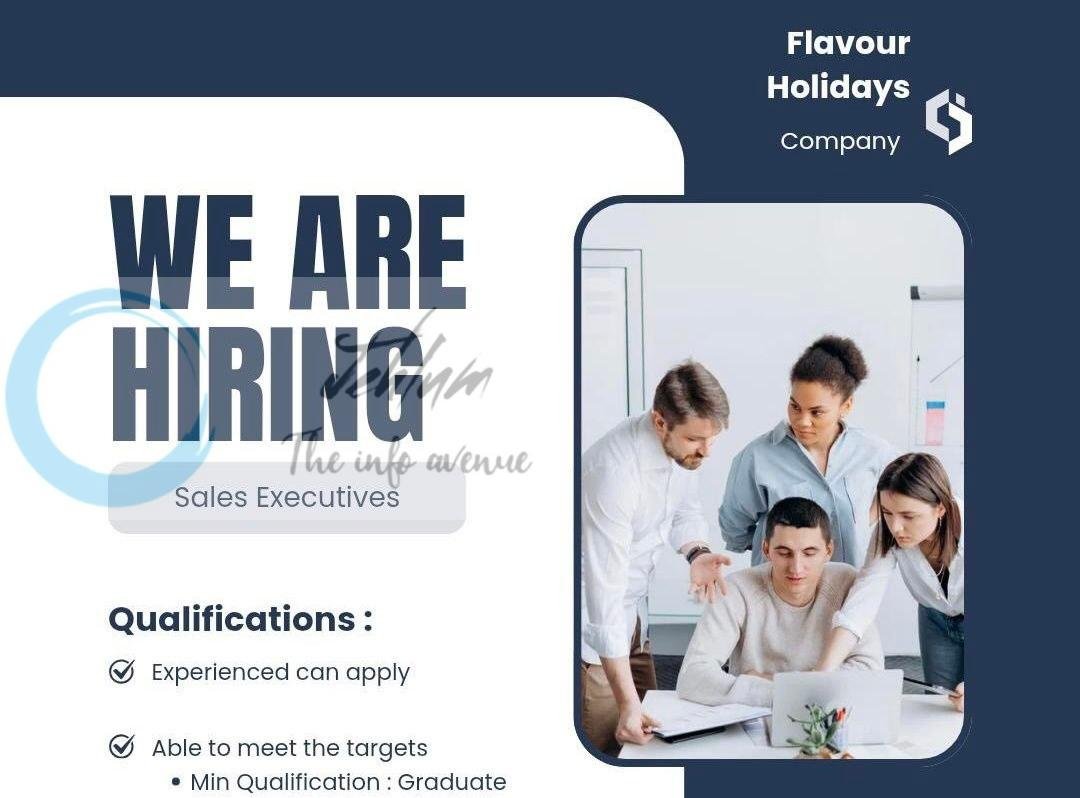 Flavour Holidays srinagar Sales Executives job opportunities 2026