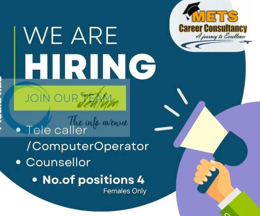 METS Career Consultancy srinagar telecaller job opportunities 2026