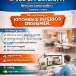 NEXTGEN CONSTRUCTIONS SANGRAMA SOPORE KITCHEN and INTERIOR DESIGNER job opportunities 2026