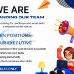 Golddust Holidays srinagar tour executive job opportunities 2026