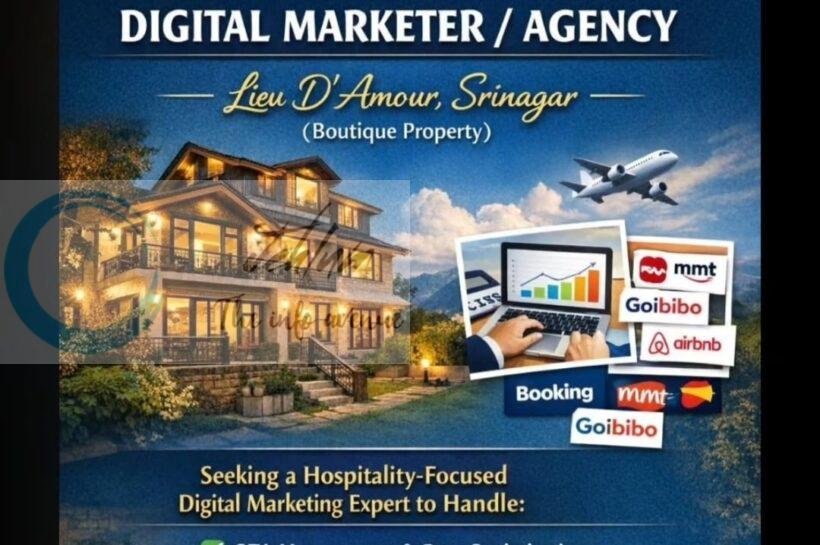 Lieu D Amour Srinagar Digital Marketer Agency Jobs Opportunities 2026