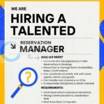 Dawate Drung Srinagar Reservation Manager job opportunities 2026