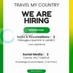 Travel My Country TMC srinagar Sales and Social Media job opportunities 2026