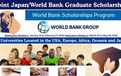 Joint Japan World Bank Graduate Scholarship opportunities 2026
