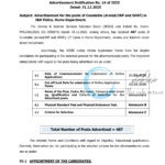 JKSSB Home Department Constable Armed IRP and SDRF Recruitment Advertisement 14 of 2025