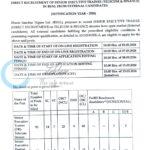 Bharat Sanchar Nigam Limited BSNL Senior Executive Trainee SET Recruitment 2026