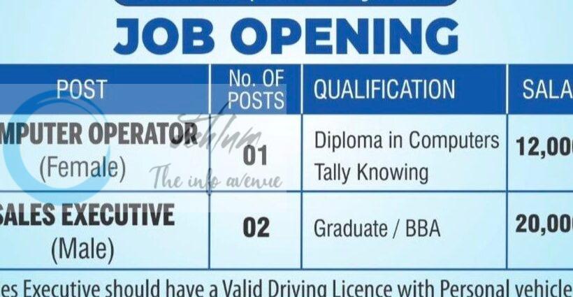 ACCADIAN PUBLICATIONS PVT LTD SRINAGAR COMPUTER OPERATOR AND SALES EXECUTIVE JOB OPPORTUNITIES 2026