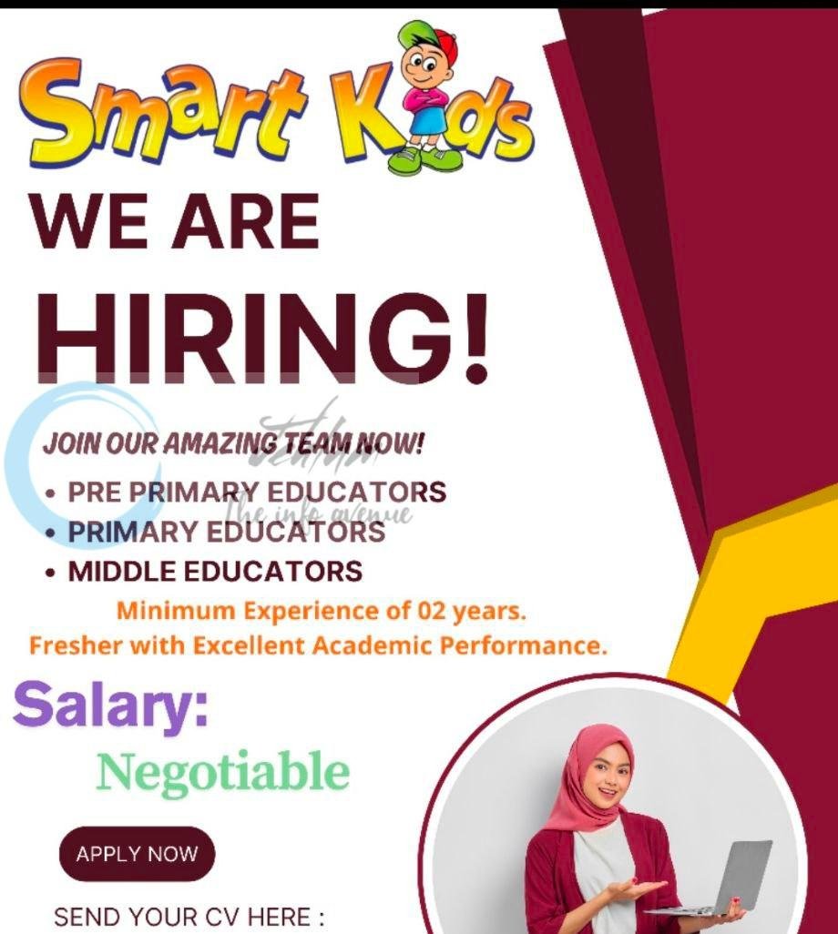 Smart Kids Achabal Anantnag teaching job opportunities 2026