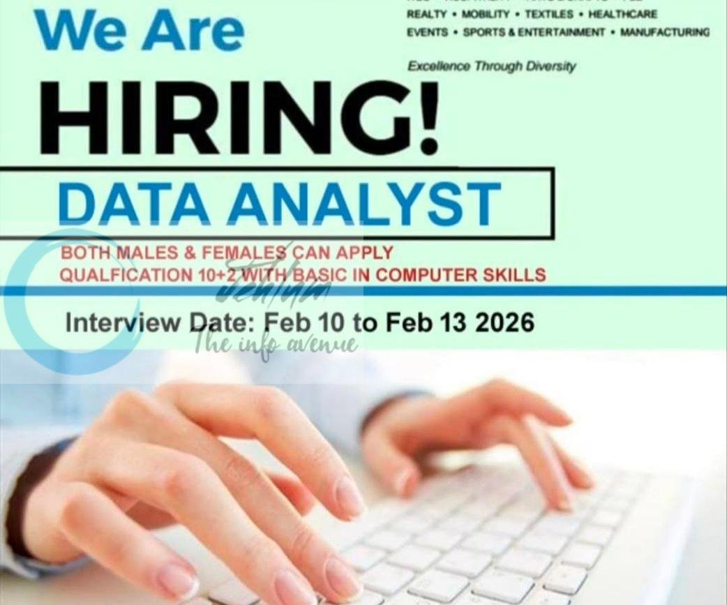 AMINA GROUP INC SRINAGAR DATA ANALYST job opportunities 2026