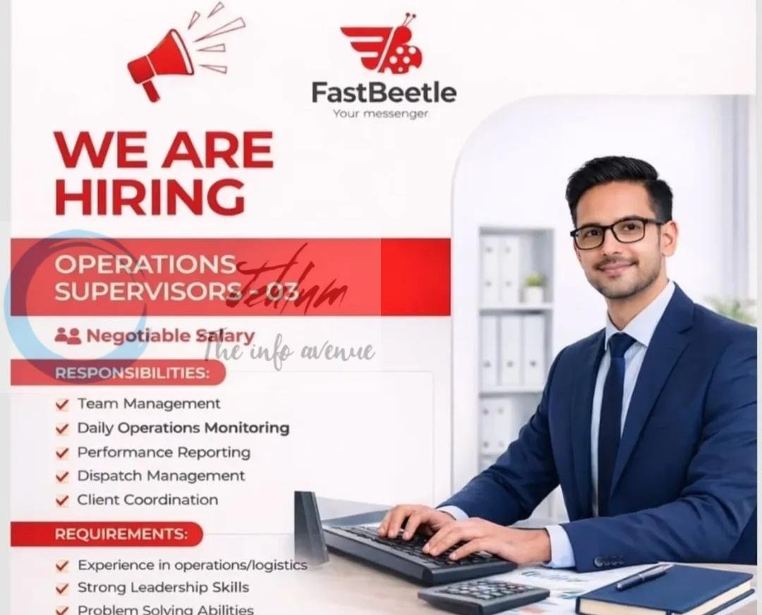 FastBeetle Srinagar Operations Supervisors Jobs Opportunities 2026 1 FastBeetle Srinagar Operations Supervisors Jobs Opportunities 2026