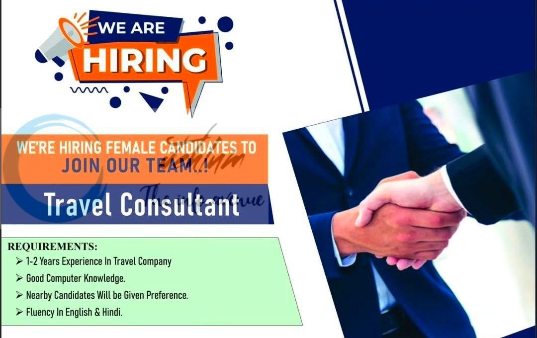 Amyra Tours and Travels Srinagar Travel Consultant job opportunities 2026