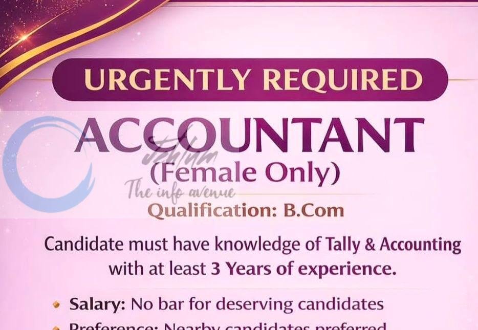Kashmir Apex KA Srinagar Accountant job opportunities 2026
