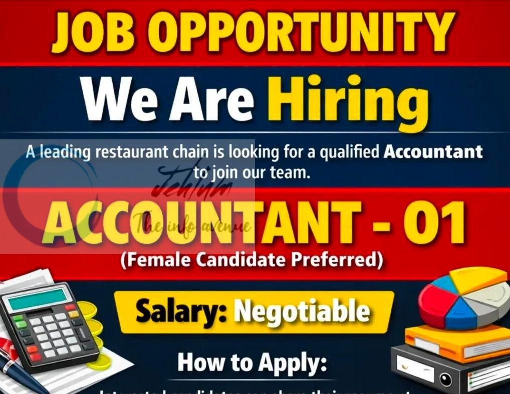14th Avenue Restaurant srinagar Accountant job opportunities 2026