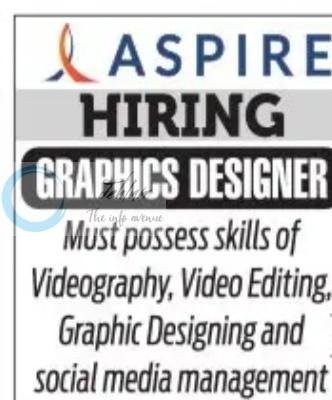ASPIRE Srinagar Graphics Designer job opportunities 2026