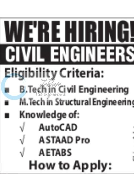 GEO ENGINEERS GE Srinagar Civil Engineers job opportunities 2026