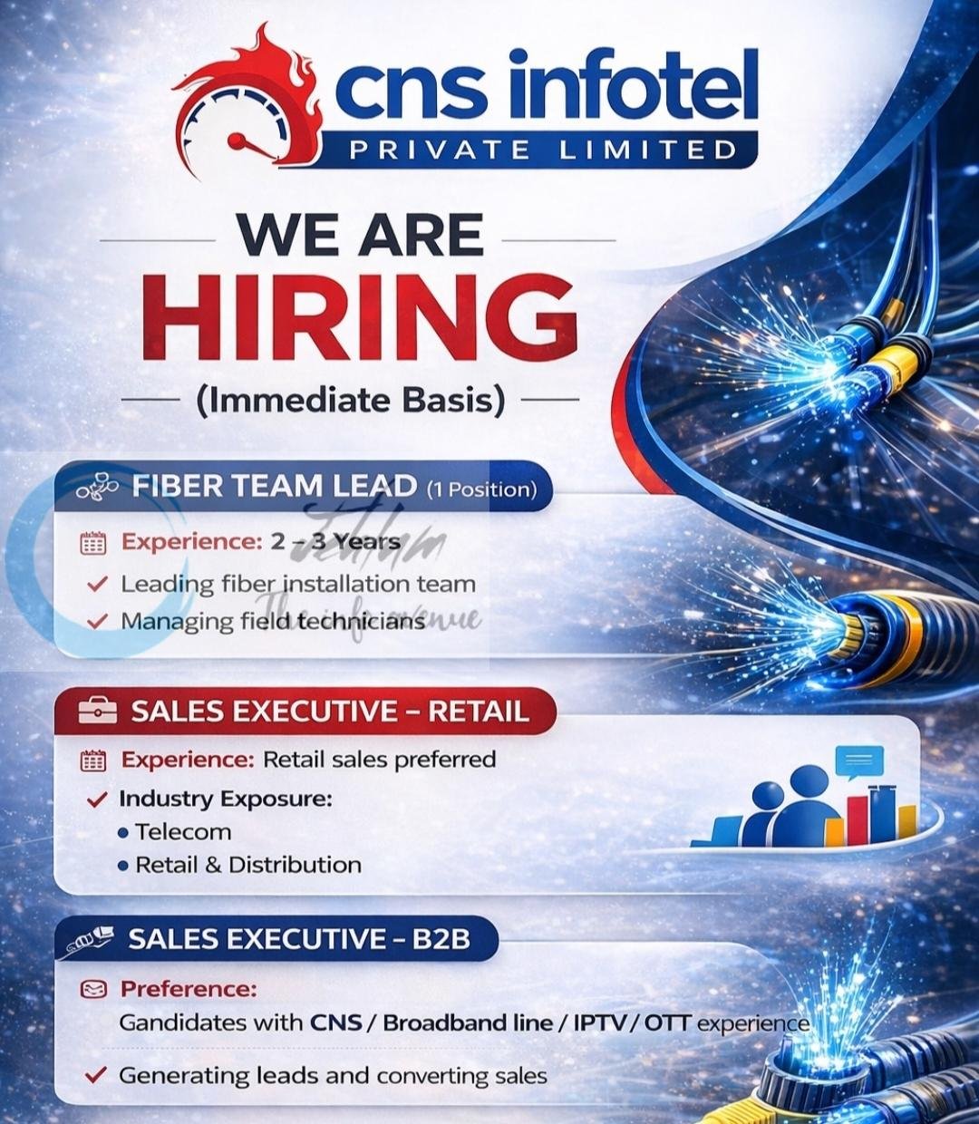 CNS Infotel Pvt Ltd Srinagar Jobs Openings 2026 1 CNS Infotel Pvt Ltd Srinagar Jobs Openings 2026