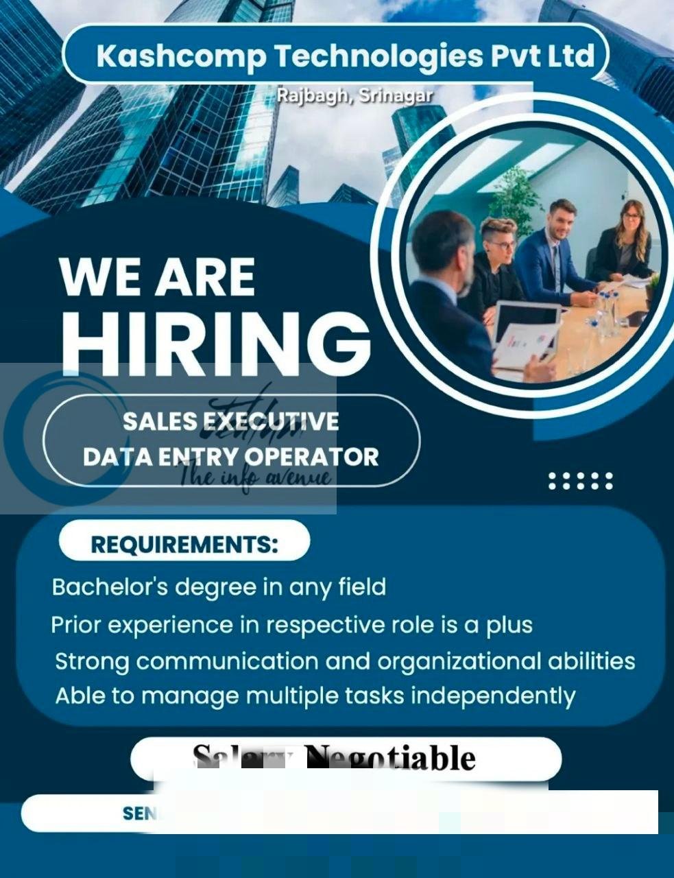 Kashcomp Technologies Pvt Ltd Rajbagh Srinagar Sales Executive Data Entry Operator job opportunities 2026