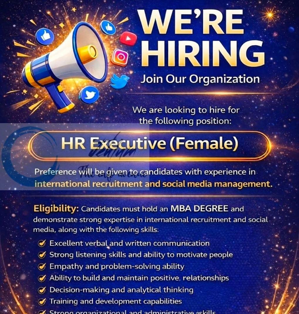Fayaz International HR Executive 2026