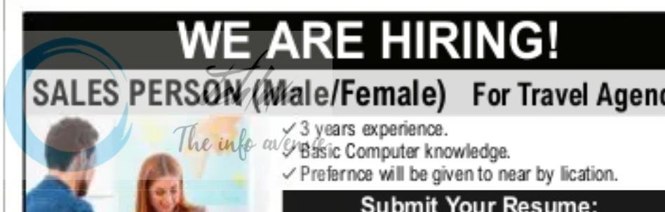 Prince Tours srinagar Sales job opportunities 2026