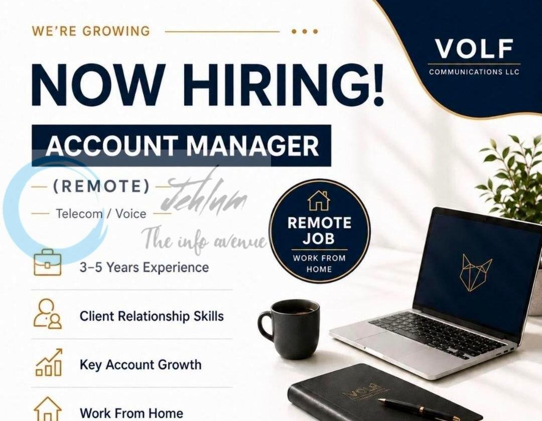 Volf Communications LLC Account Manager Remote job opportunities 2026