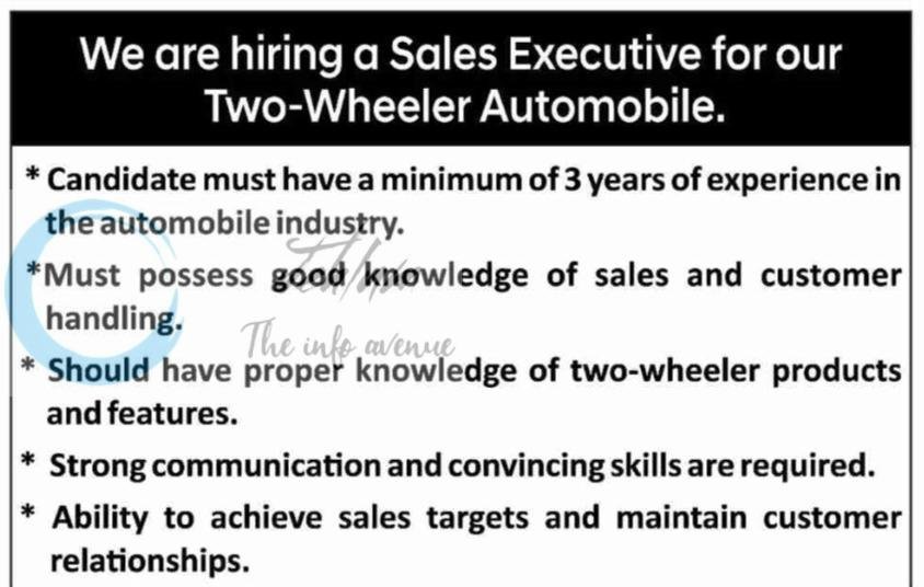Diamond Automobiles Jammu Sales Executive Jobs Openings 2026