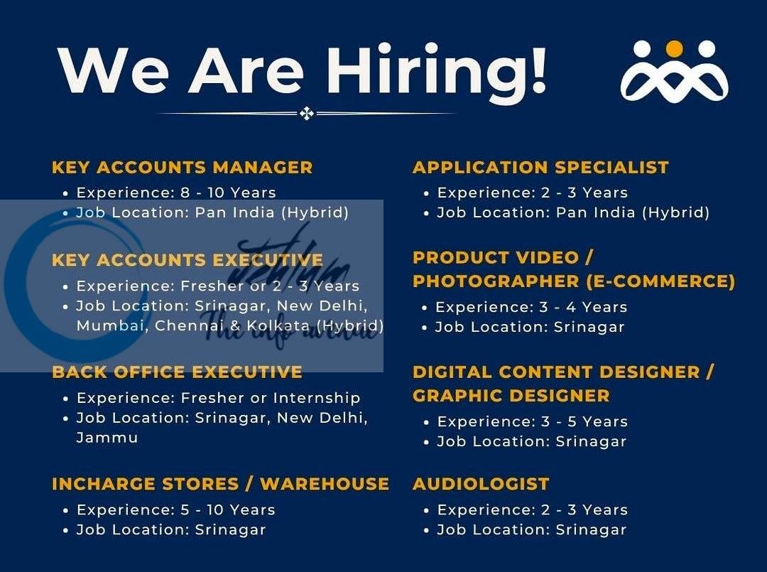 Mount Dev Solutions srinagar/jammu/new delhi staff job opportunities 2026