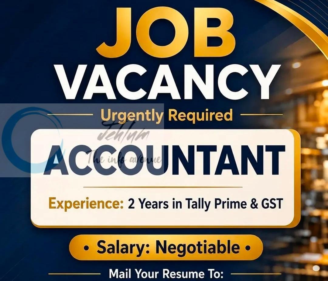 HOTEL VICTORY Srinagar Accountant job opportunities 2026