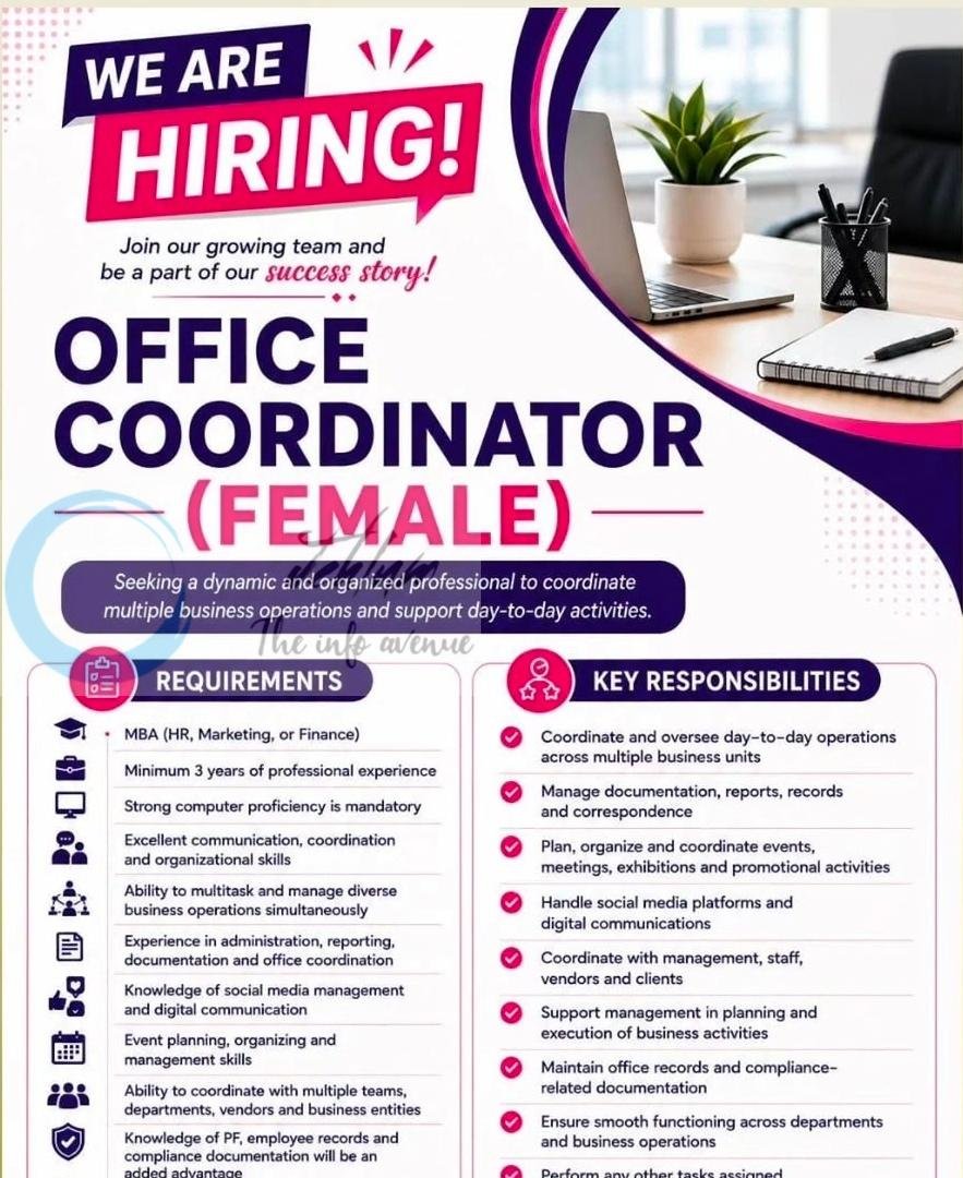 ITC Kashmir Office Coordinator job opportunities 2026