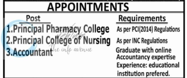 Madr-e-Meharban Campus of Health Sciences Jammu Jobs Opportunities 2026
