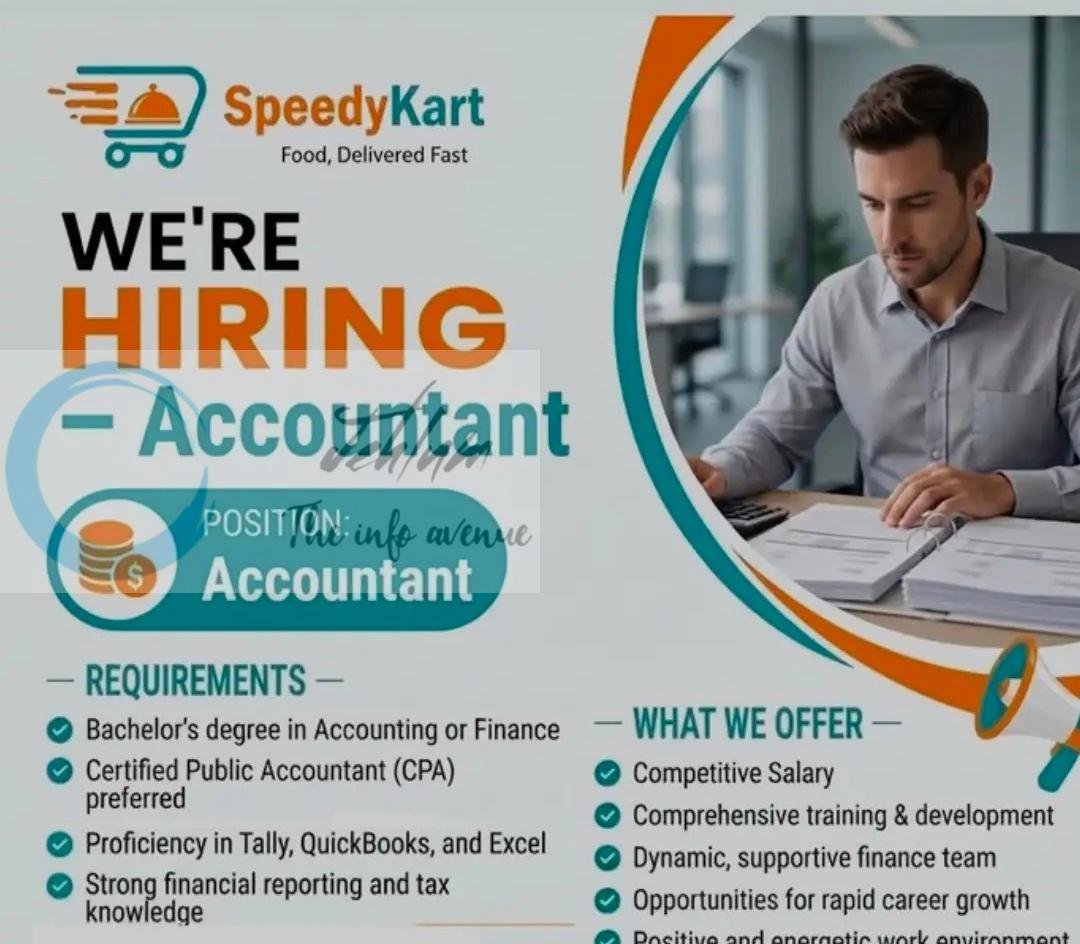 SpeedyKart Accountant job opportunities 2026 1 SpeedyKart Accountant job opportunities 2026