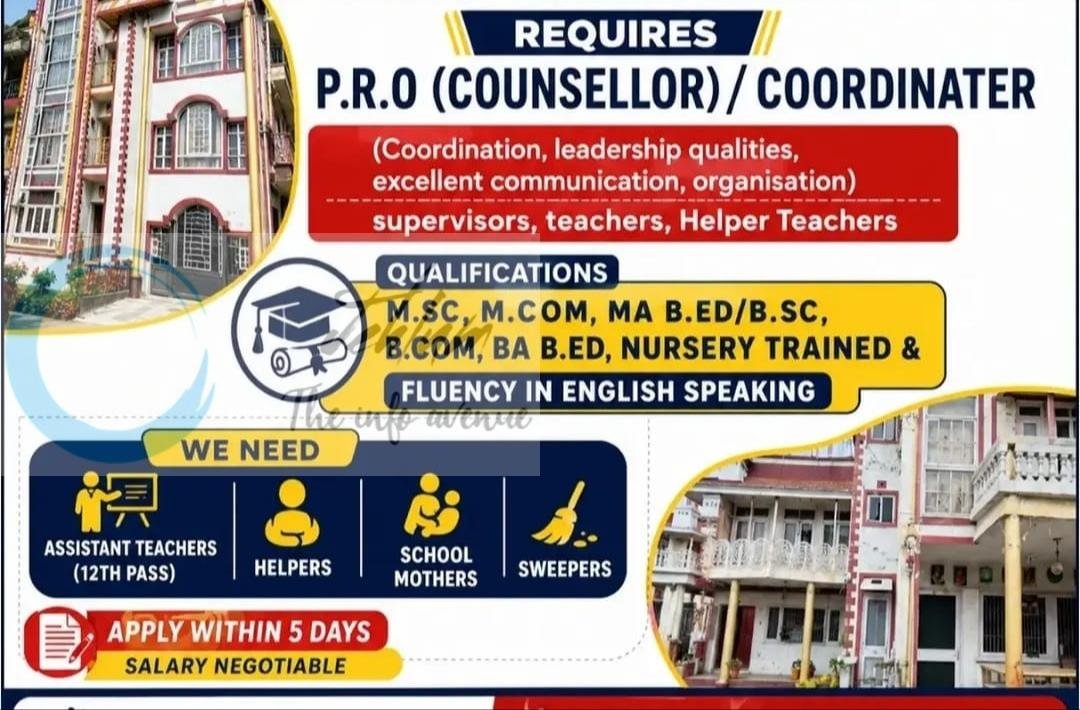 New Oasis Creche and Prep School NOCPS Lalnagar Chanapora faculty job opportunities 2026