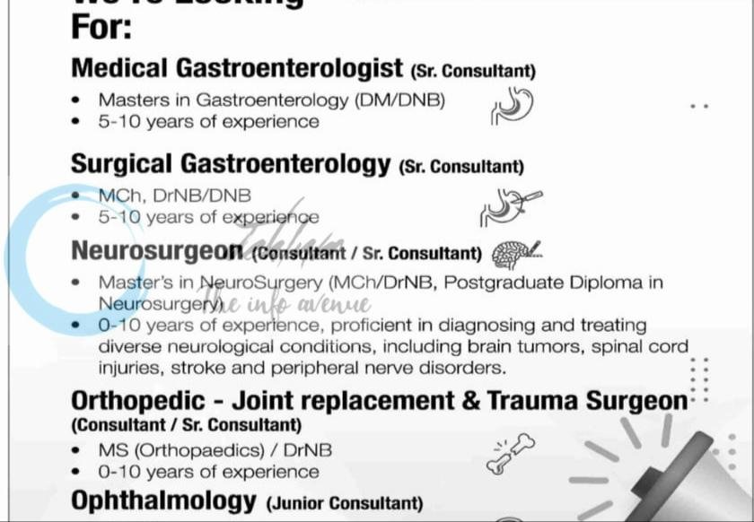 Shri Mata Vaishno Devi Narayana Superspeciality Hospital SMVDNSH Medical Gastro Surgical Gastro Neurosurgeon job opportunities 2026
