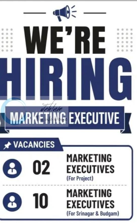 Fenesta Dealers FD Srinagar Marketing Executive job opportunities 2026