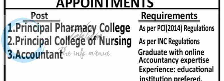 Madr e Meharban Campus of Health Sciences Jammu faculty job opportunities 2026