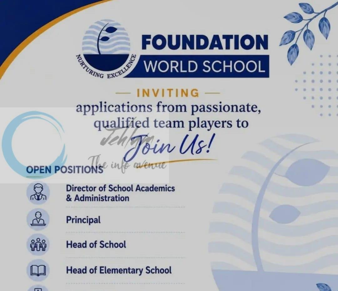 Foundation World School FWS Srinagar faculty job opportunities 2026 1 Foundation World School FWS Srinagar faculty job opportunities 2026