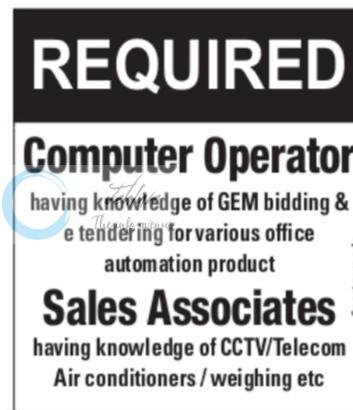 Dickson Electronics Computer Operator Sales Associates job opportunities 2026