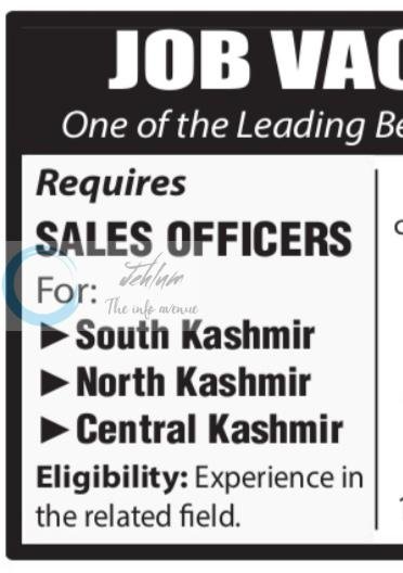 Tetra packs kashmir Sales Officers Job opportunities 2026