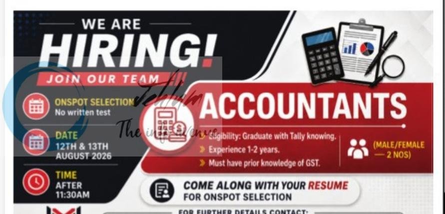 Miracle Advertising Agency Srinagar Accountants job opportunities 2026 1 Miracle Advertising Agency Srinagar Accountants job opportunities 2026